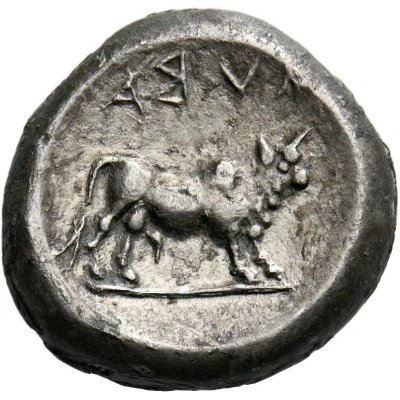 Stater 453 BC - 400 BC back