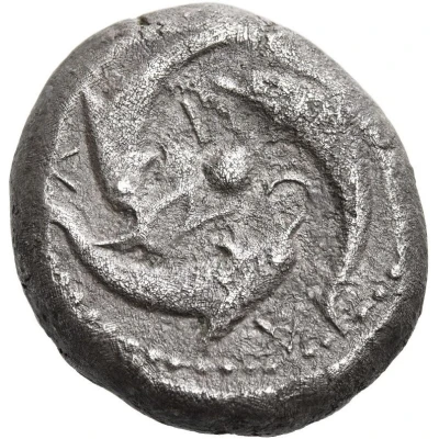 Stater 425 BC - 415 BC back