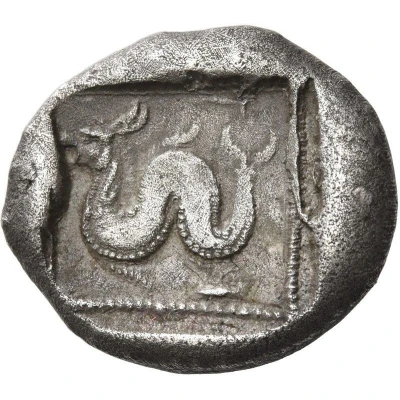 Stater 500 BC - 440 BC back