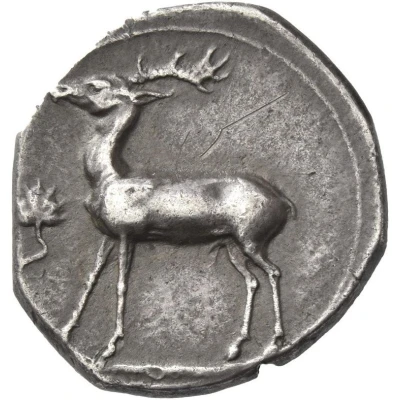 Stater 420 BC - 410 BC back