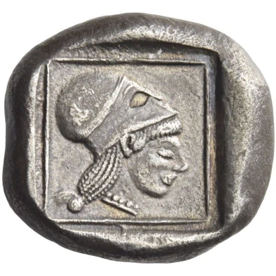 Stater 515 BC - 480 BC back