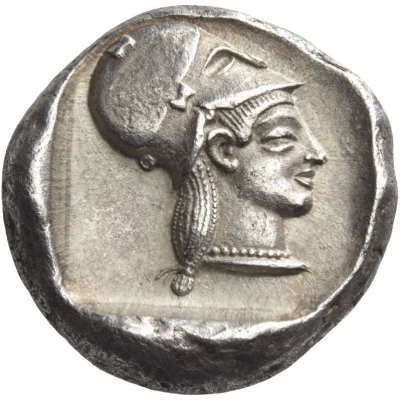 Stater 509 BC - 480 BC back