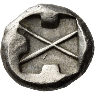 Stater 520 BC - 480 BC back