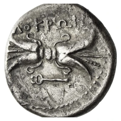 Stater 300 BC - 280 BC back