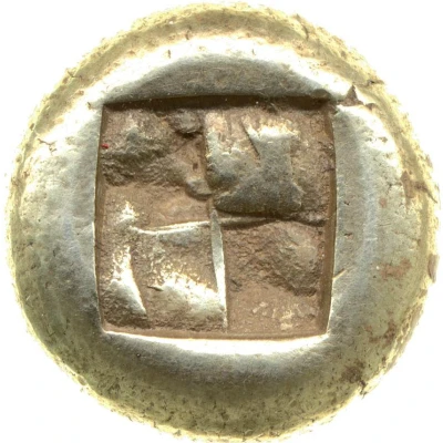 Stater 499 BC - 494 BC back