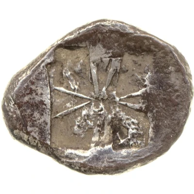 Stater 520 BC - 480 BC back