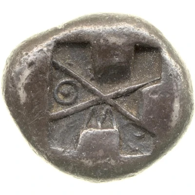 Stater 520 BC - 480 BC back