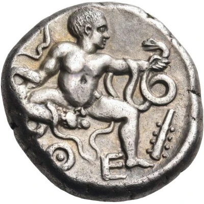 Stater 425 BC - 395 BC back