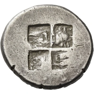 Stater 478 BC - 470 BC back