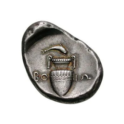 Stater 395 BC - 387 BC back