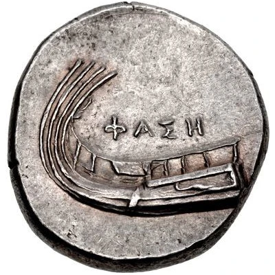 Stater 400 BC - 300 BC back