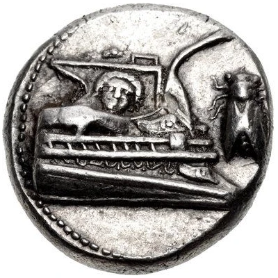 Stater 400 BC - 300 BC front