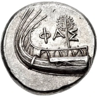 Stater 400 BC - 300 BC back