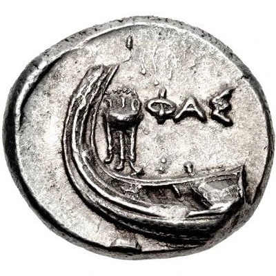 Stater 400 BC - 300 BC back