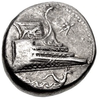 Stater 400 BC - 300 BC front