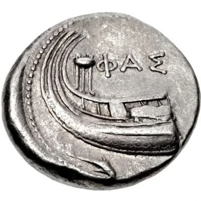 Stater 400 BC - 300 BC back