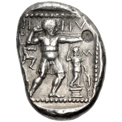 Stater 380 BC - 325 BC back