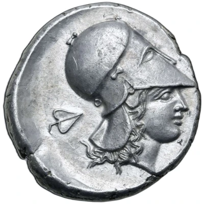 Stater 405 BC - 345 BC back