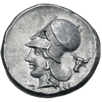 Stater 405 BC - 345 BC back