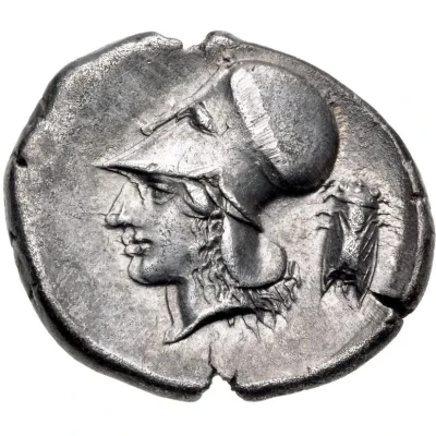 Stater 404 BC - 360 BC back