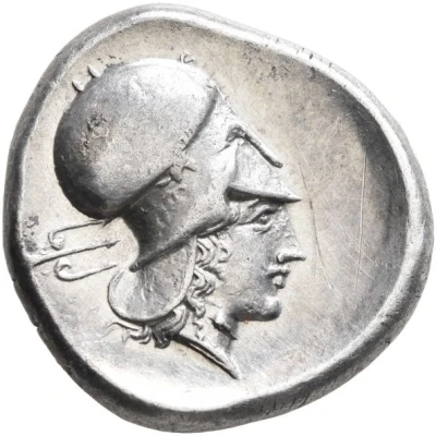 Stater 405 BC - 345 BC back