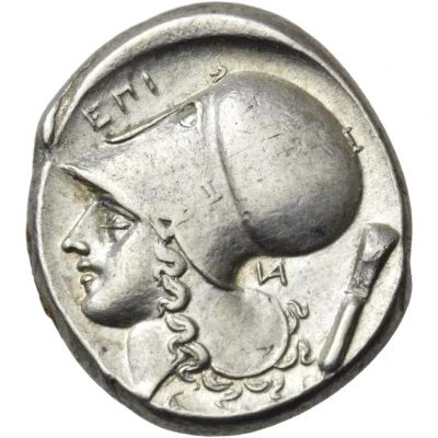 Stater 350 BC - 330 BC back