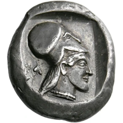 Stater 480 BC - 458 BC back