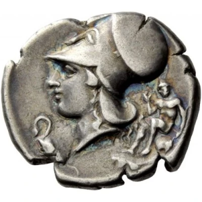 Stater 360 BC - 338 BC back