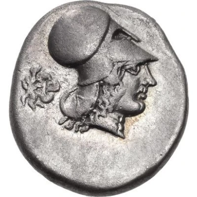 Stater 404 BC - 360 BC back