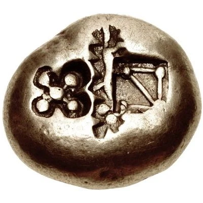 Stater 600 BC - 550 BC back