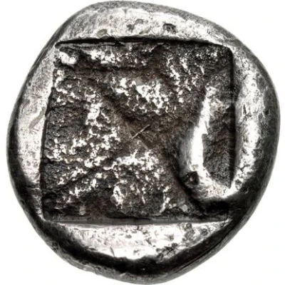 Stater 525 BC - 480 BC back