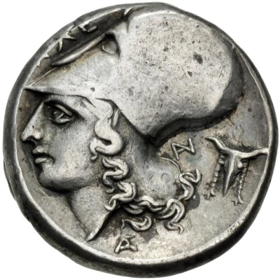 Stater 350 BC - 300 BC back