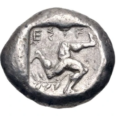 Stater 465 BC - 430 BC back