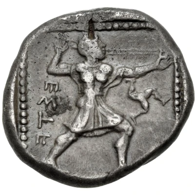 Stater 420 BC - 410 BC back