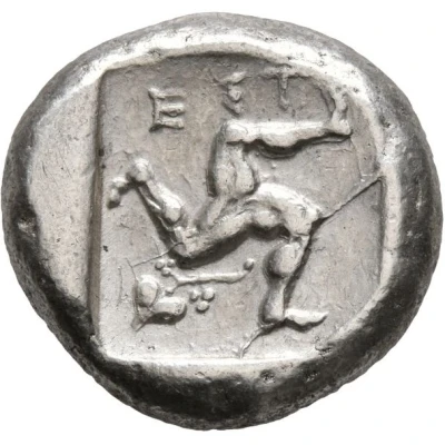 Stater 465 BC - 430 BC back