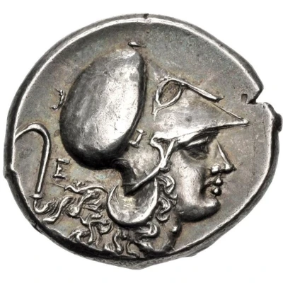 Stater 345 BC - 300 BC back