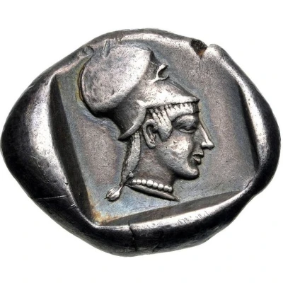 Stater 470 BC - 450 BC back