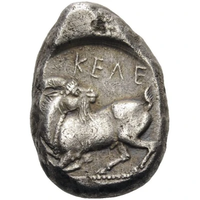 Stater 430 BC - 420 BC back