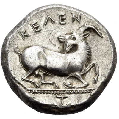 Stater 410 BC - 375 BC back