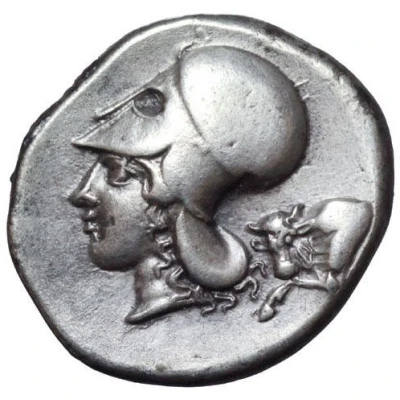 Stater 404 BC - 360 BC back