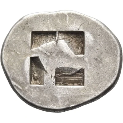 Stater 500 BC - 463 BC back