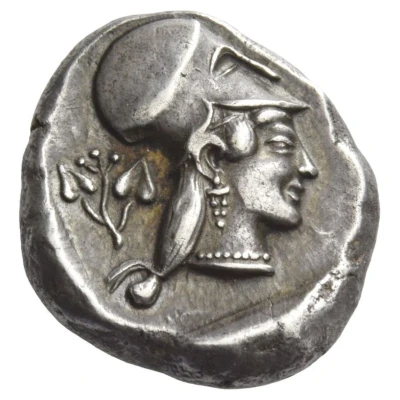 Stater 500 BC - 450 BC back