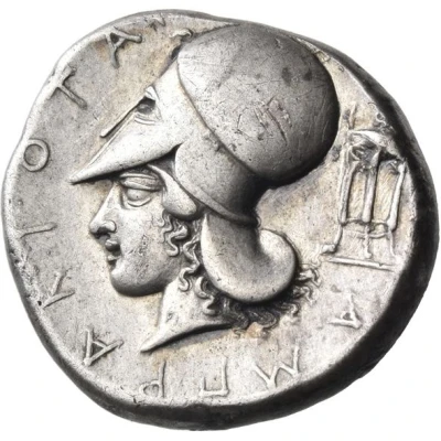 Stater 404 BC - 360 BC back