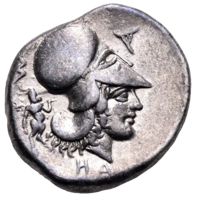 Stater 404 BC - 360 BC back