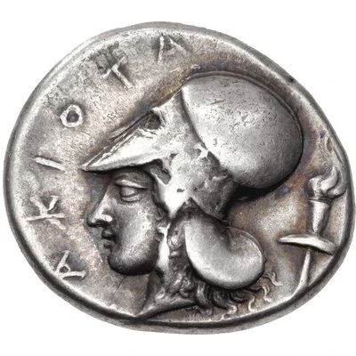 Stater 404 BC - 360 BC back