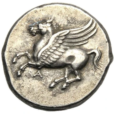 Stater 345 BC - 300 BC front