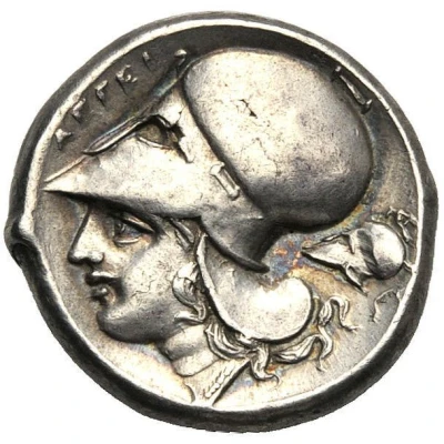 Stater 345 BC - 300 BC back