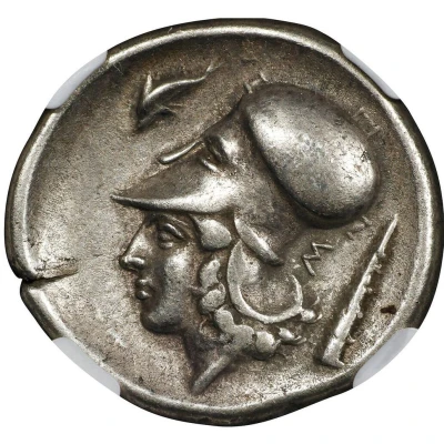 Stater 435 BC - 433 BC back