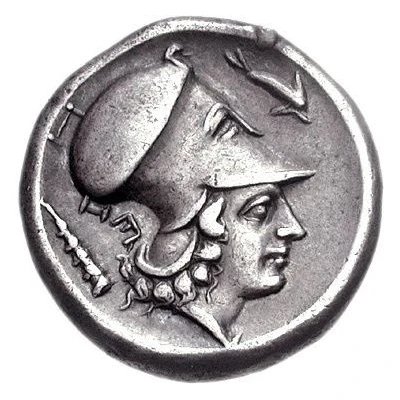 Stater 344 BC - 300 BC back