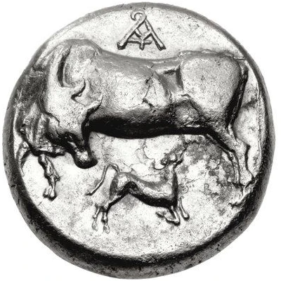 Stater 340 BC - 280 BC front